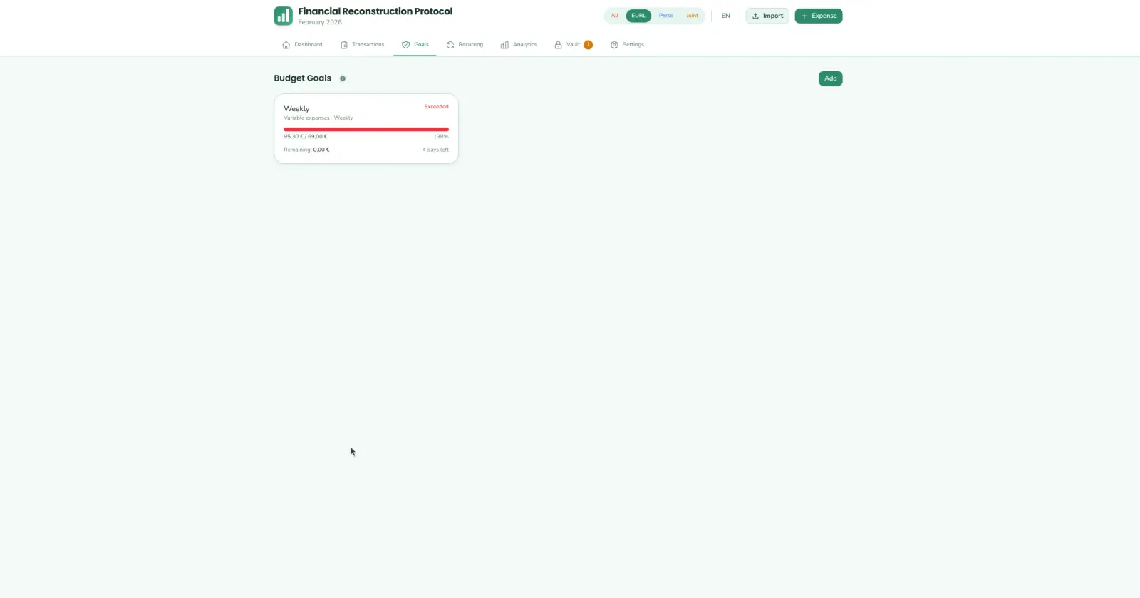 Financials screenshot 4